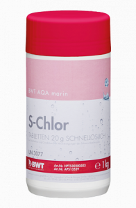 BWT AQA marin Chlor Super Perliert быстрорастворимый хлор гранулят,1кг
