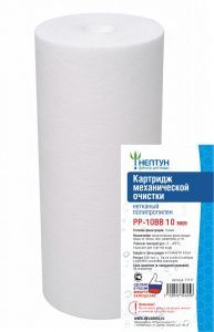 Нептун Картридж из нетканого полипропилена PP-10BB 10 мкм