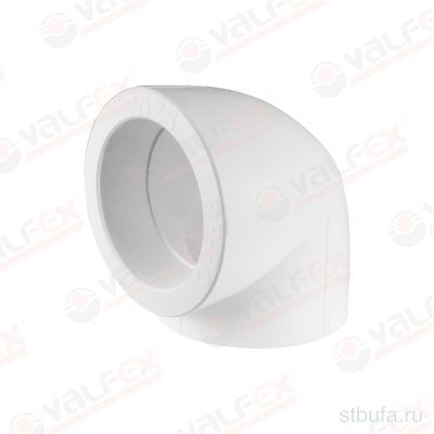 ППРС (полипропилен) Угольник D25/90* Valfex (50/200)