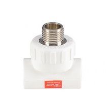 T (M) 25*1/2" тройник PPR с нар. резьбой