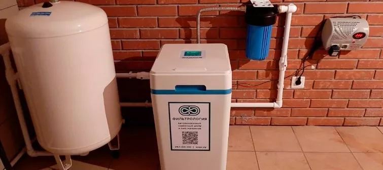 Компактная система очистки воды для частного дома в п. Суровка