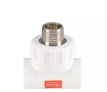 T (M) 25*1/2" тройник PPR с нар. резьбой
