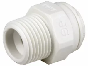 Адаптер JG прямой 1/2"*3/8" NPTF, цанга /нар. резьба
