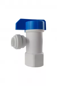 ПОСЕЙДОН Шаровой кран для бака, 1/4"OD x 1/4"NPTF