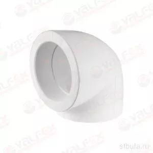 ППРС (полипропилен) Угольник D25/90* Valfex (50/200)