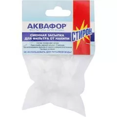 Аквафор Запчасти Сменная засыпка для фильтра от накипи (полифосфат натрия)
